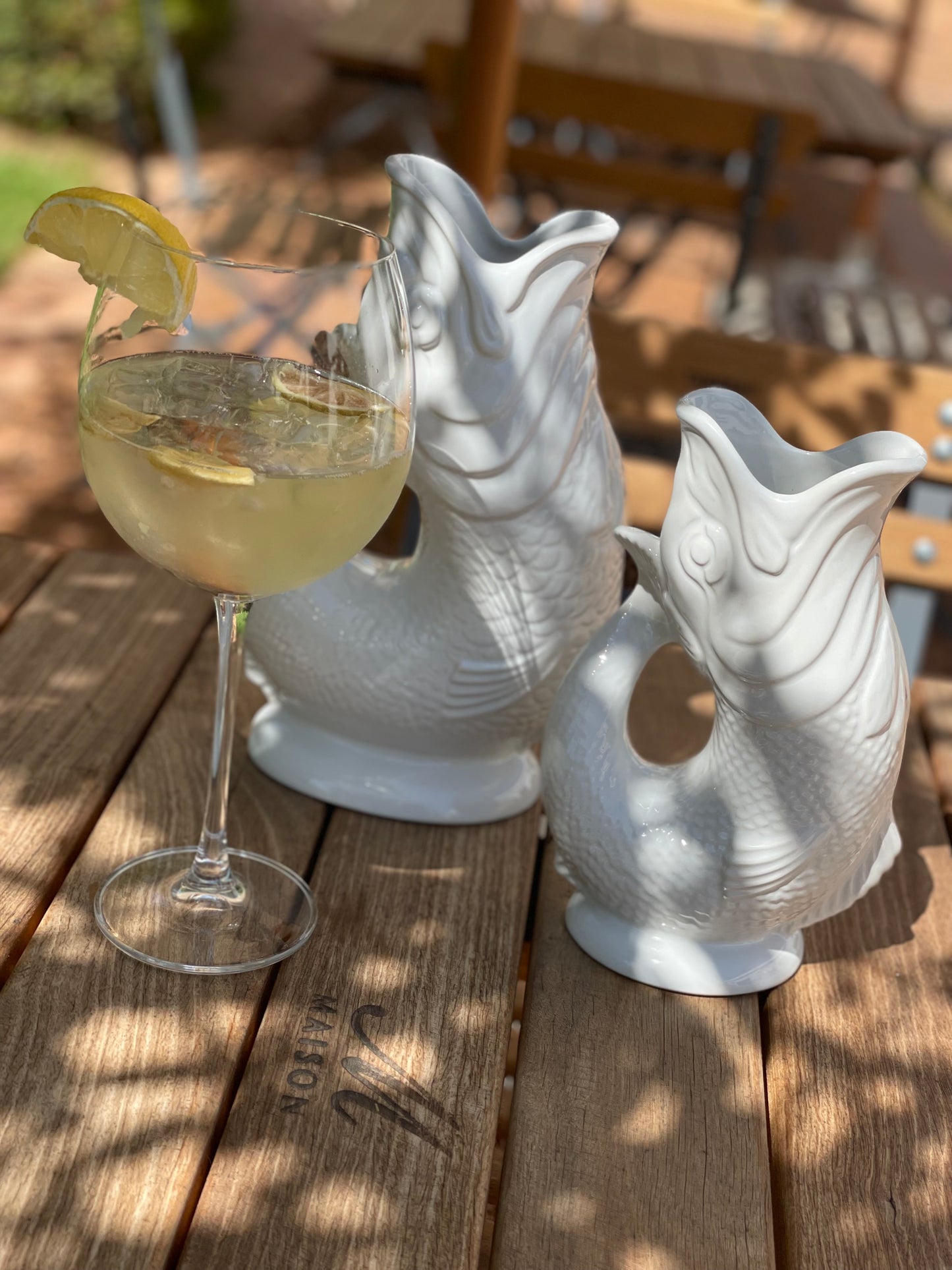 Gluggle Jug - White - Extra Large