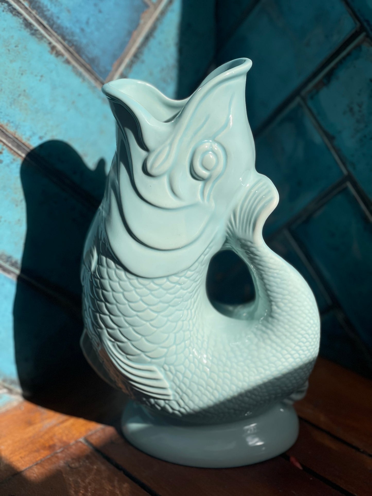 Gluggle Jug - Eau de Nil - Large