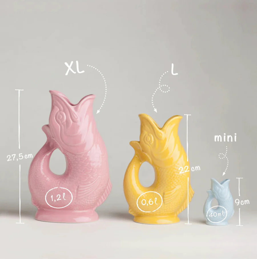 Gluggle Jug - Sea Green - Mini