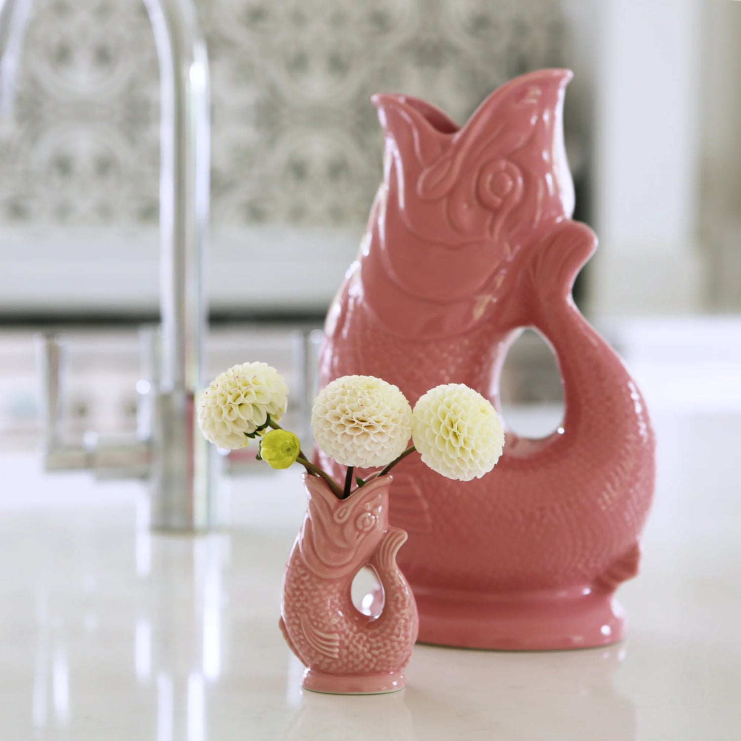Pink Gluggle Jugs