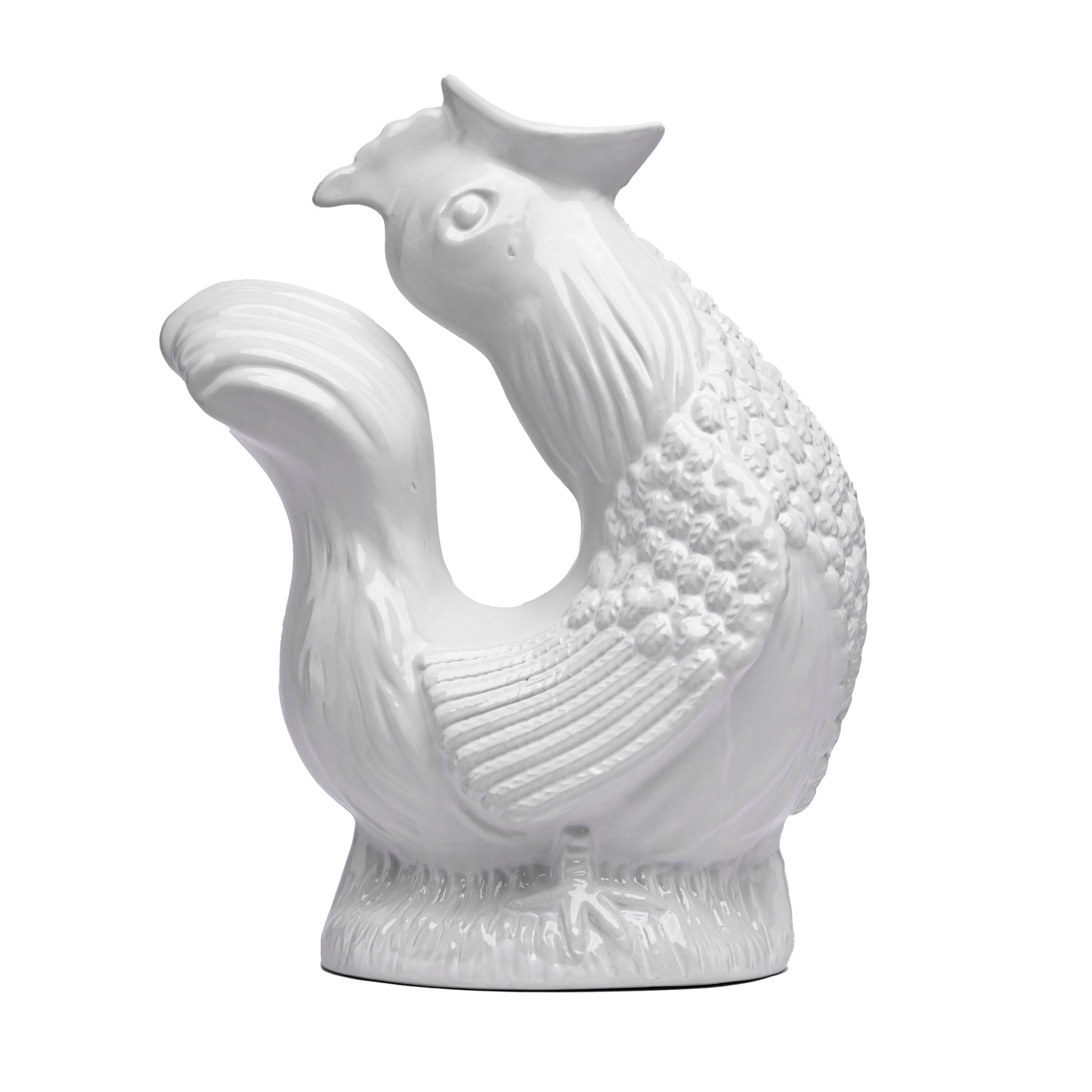White Cluckle Jug